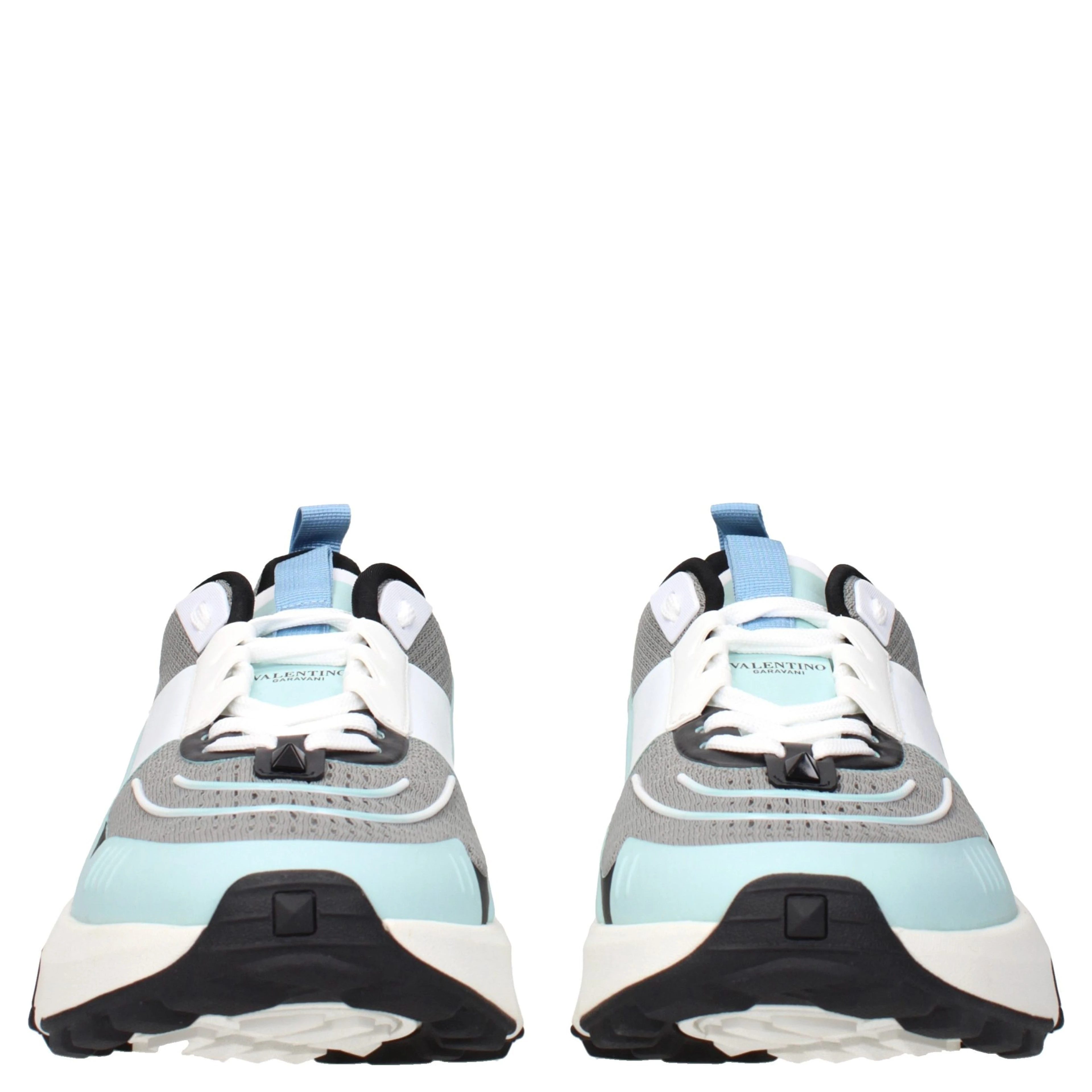 Gray Fabric Athletic Sneakers