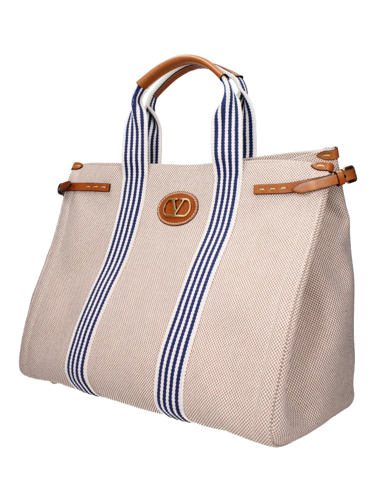 Beige Fabric Handbag alternative