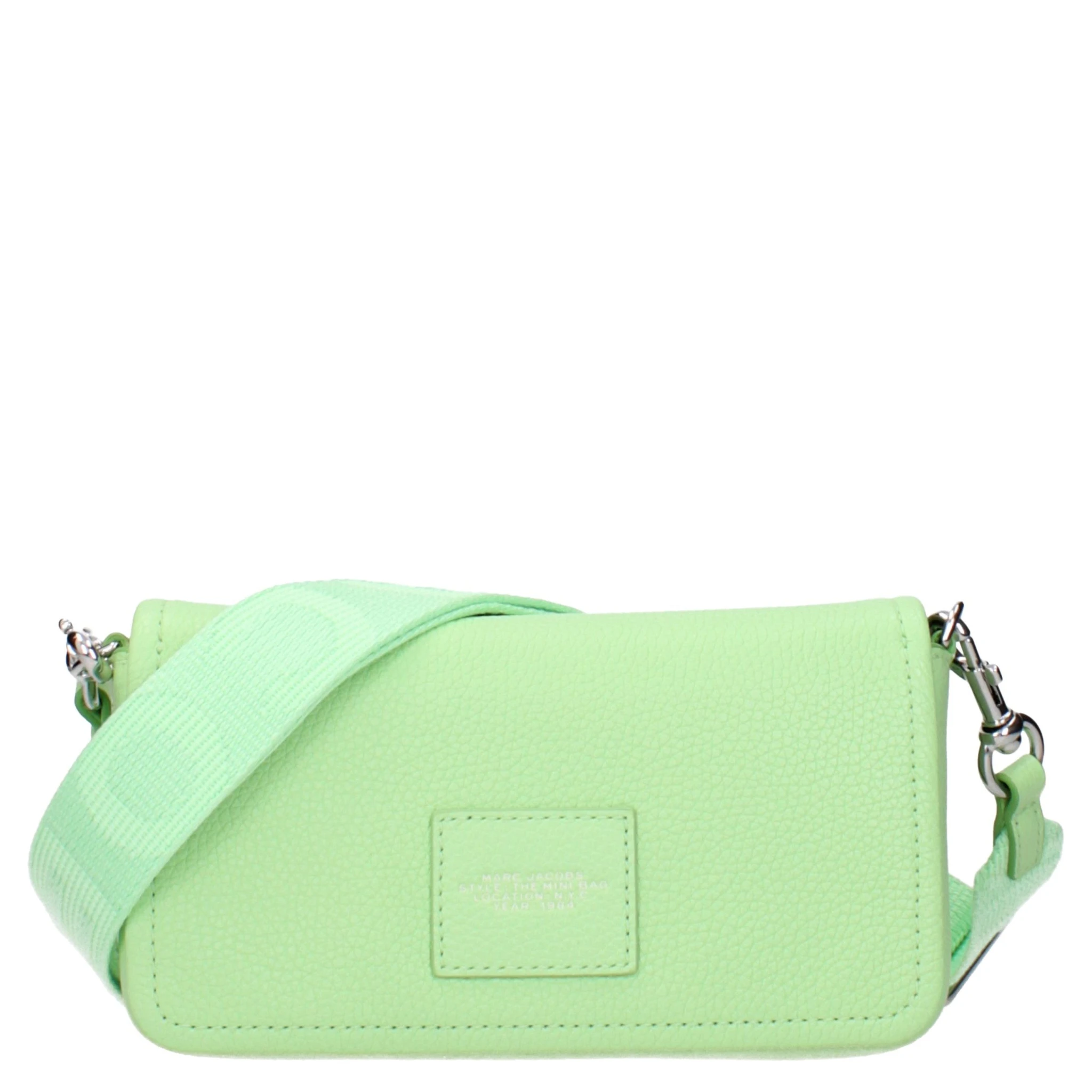 Green Leather Crossbody Bag