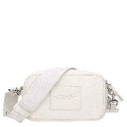 Blue Leather Crossbody Bag
