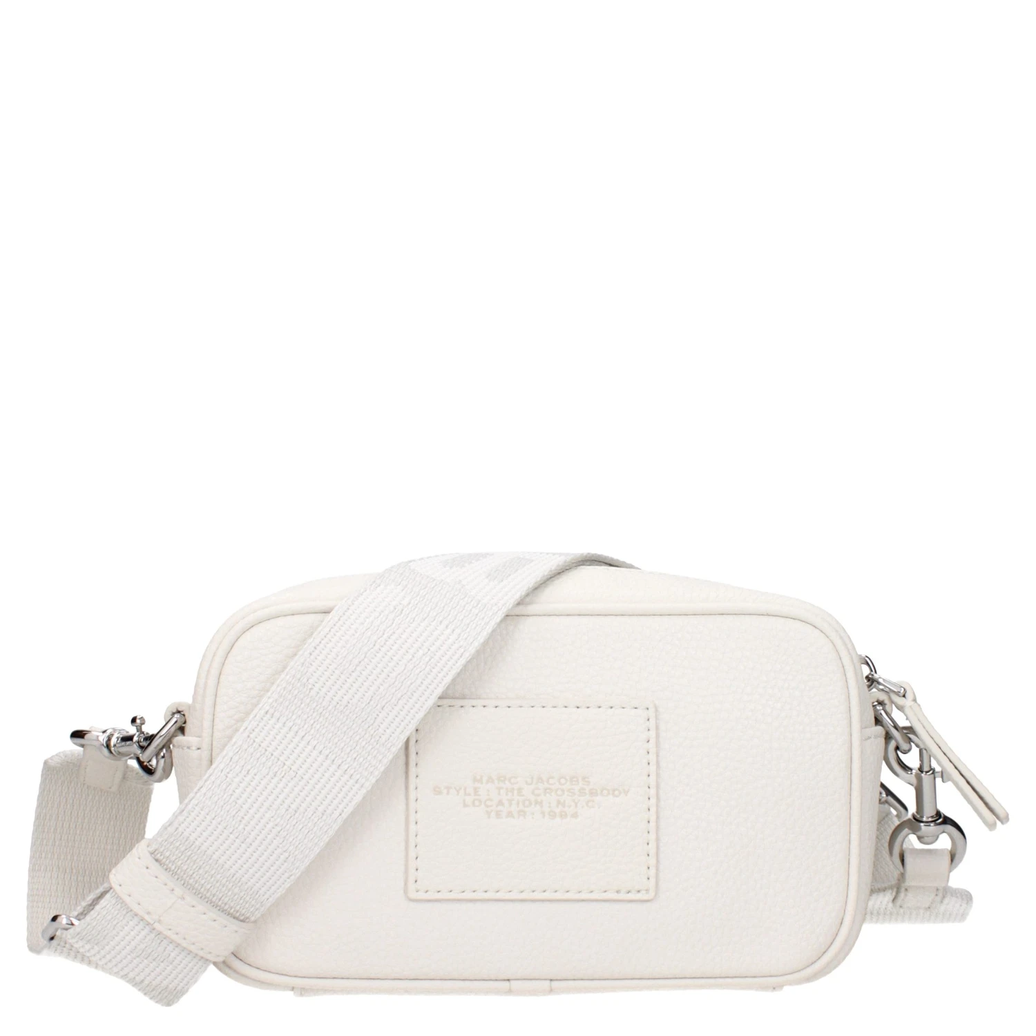 Blue Leather Crossbody Bag