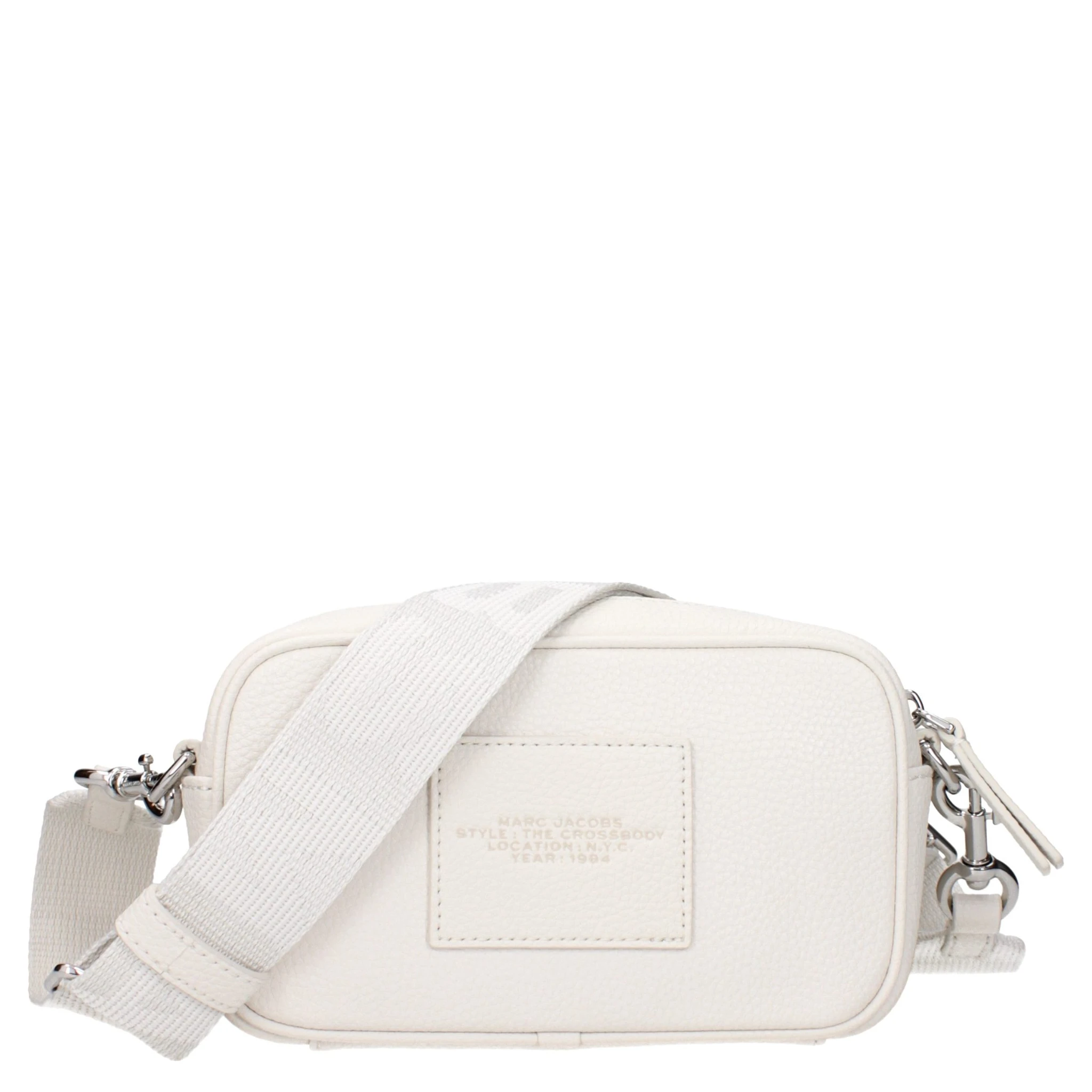 Blue Leather Crossbody Bag