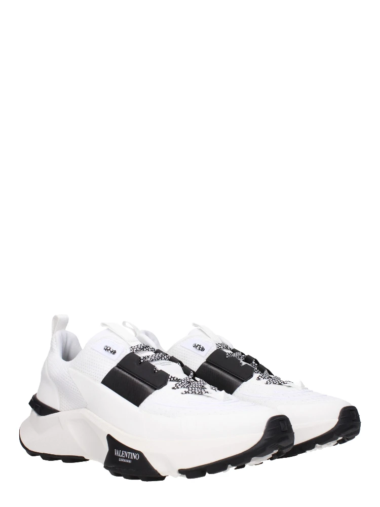 Blue Fabric Athletic Sneakers alternative