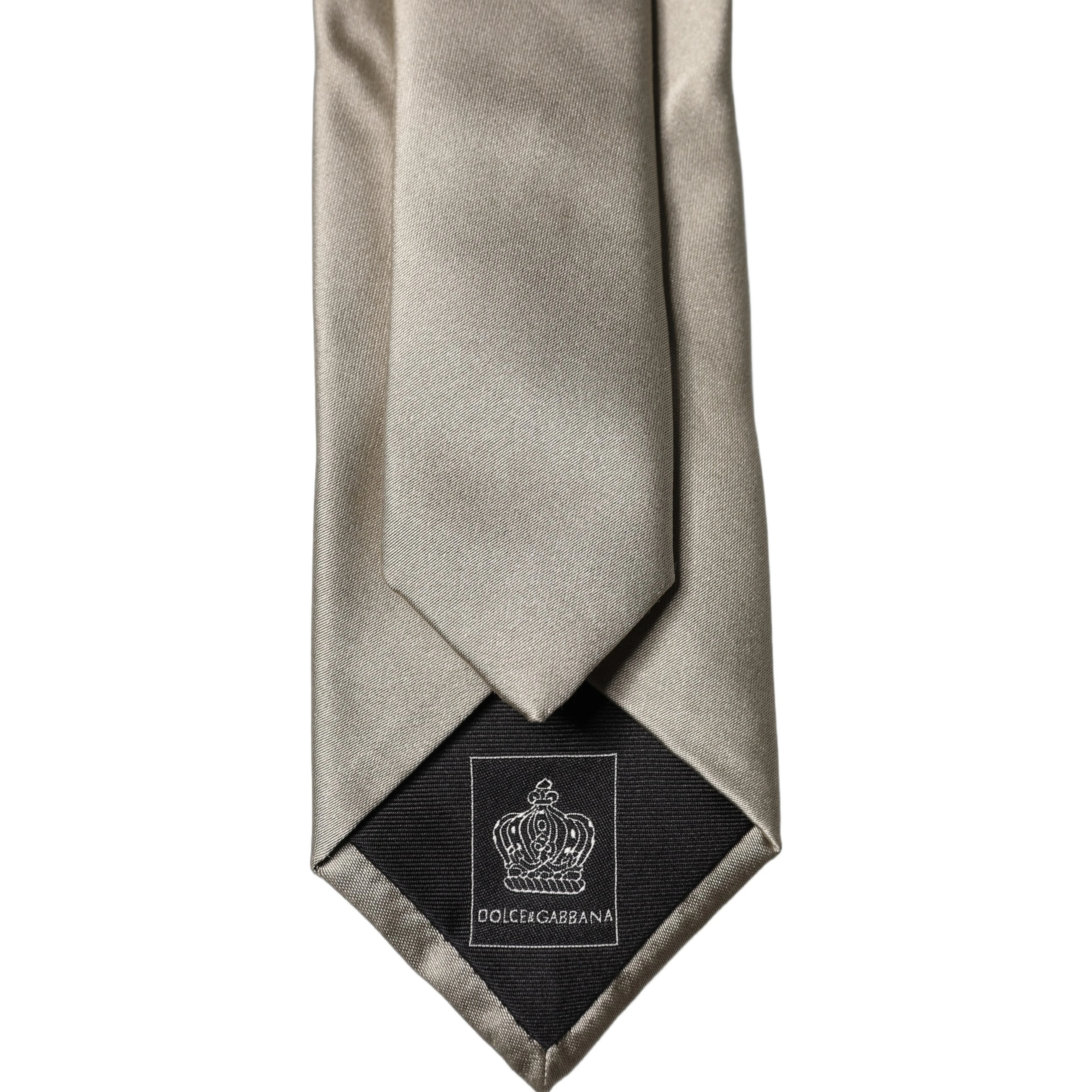 White Tattoo Floral Silk Adjustable Men Tied Necktie Tie