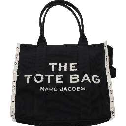 Black Fabric Shoulder Bag