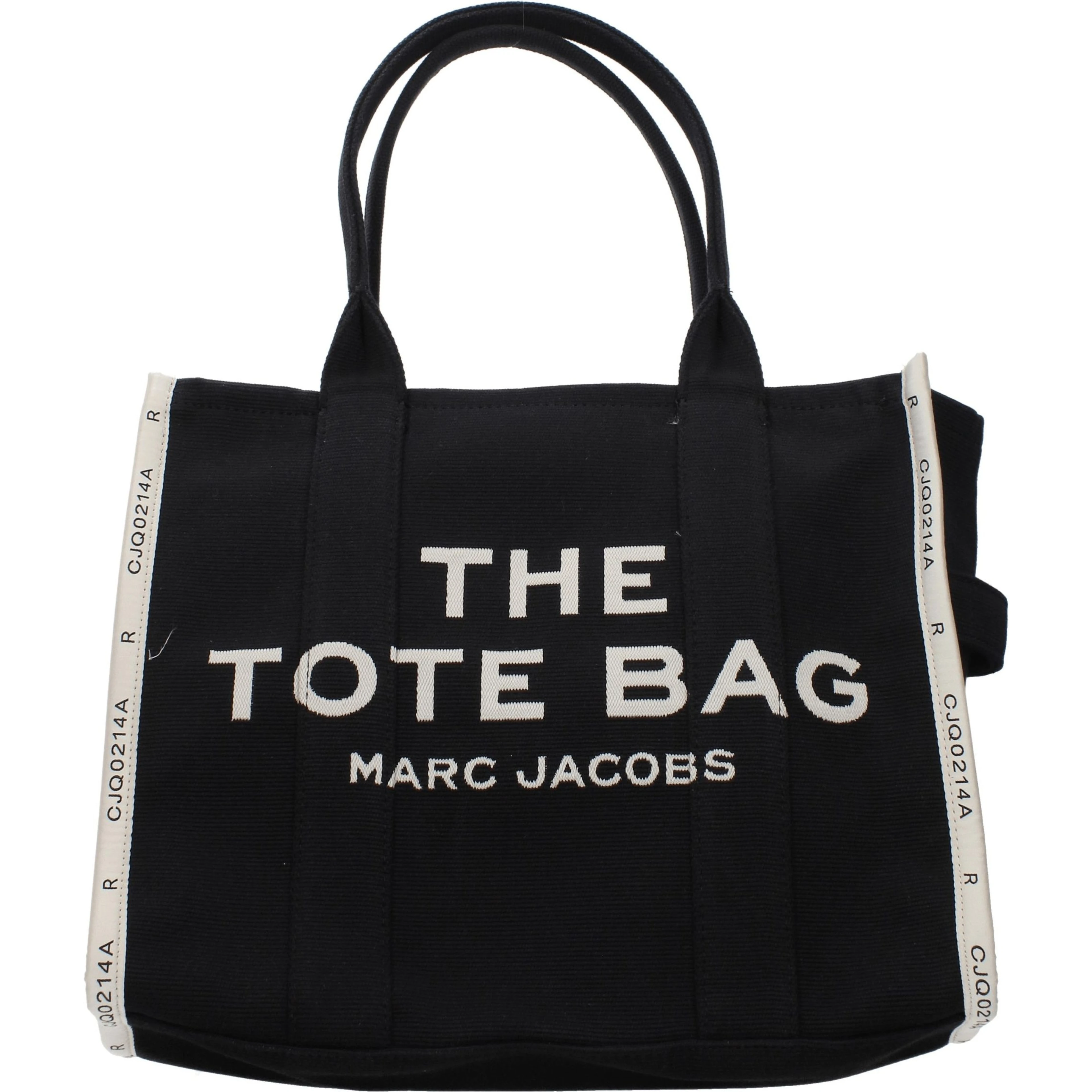 Black Fabric Shoulder Bag