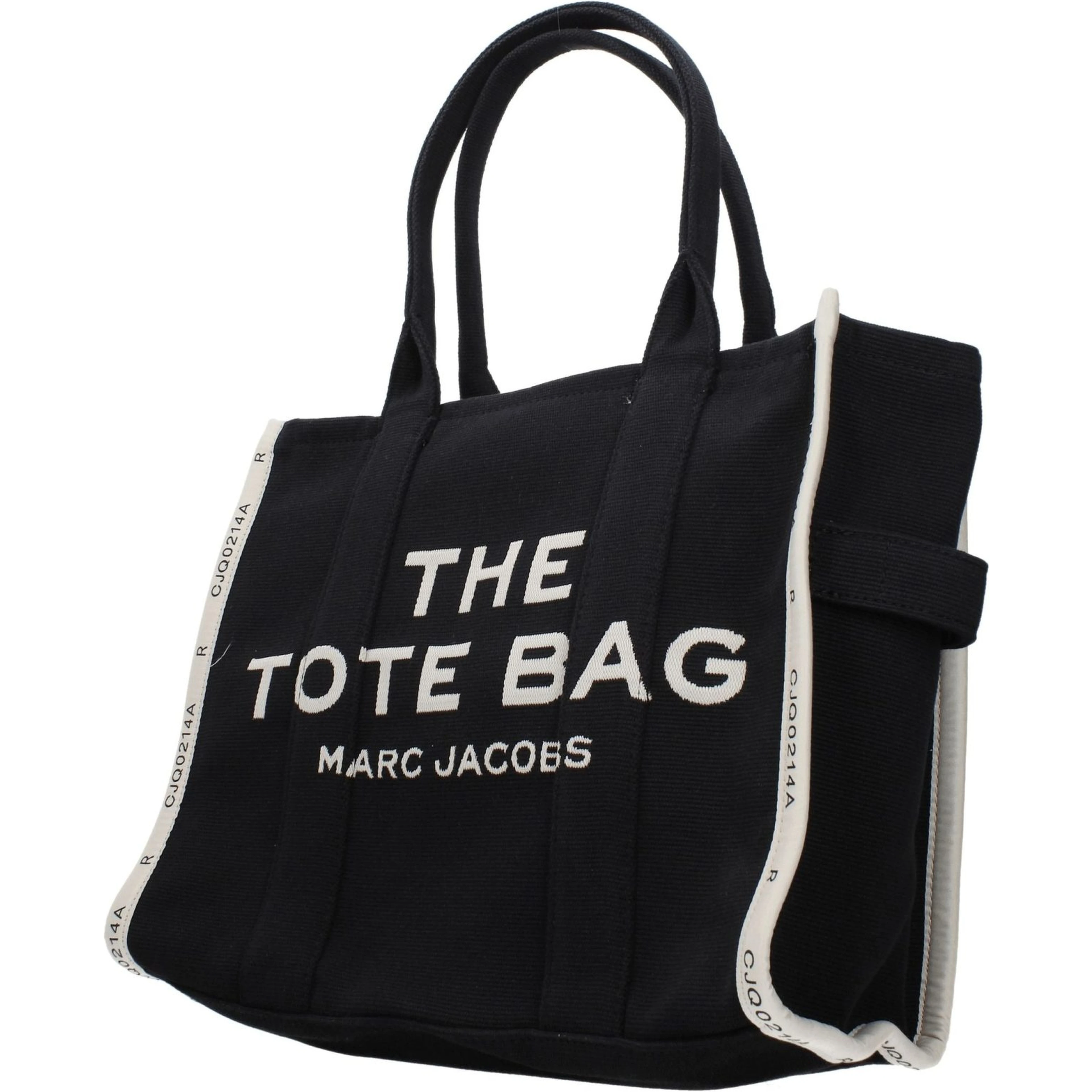 Black Fabric Shoulder Bag