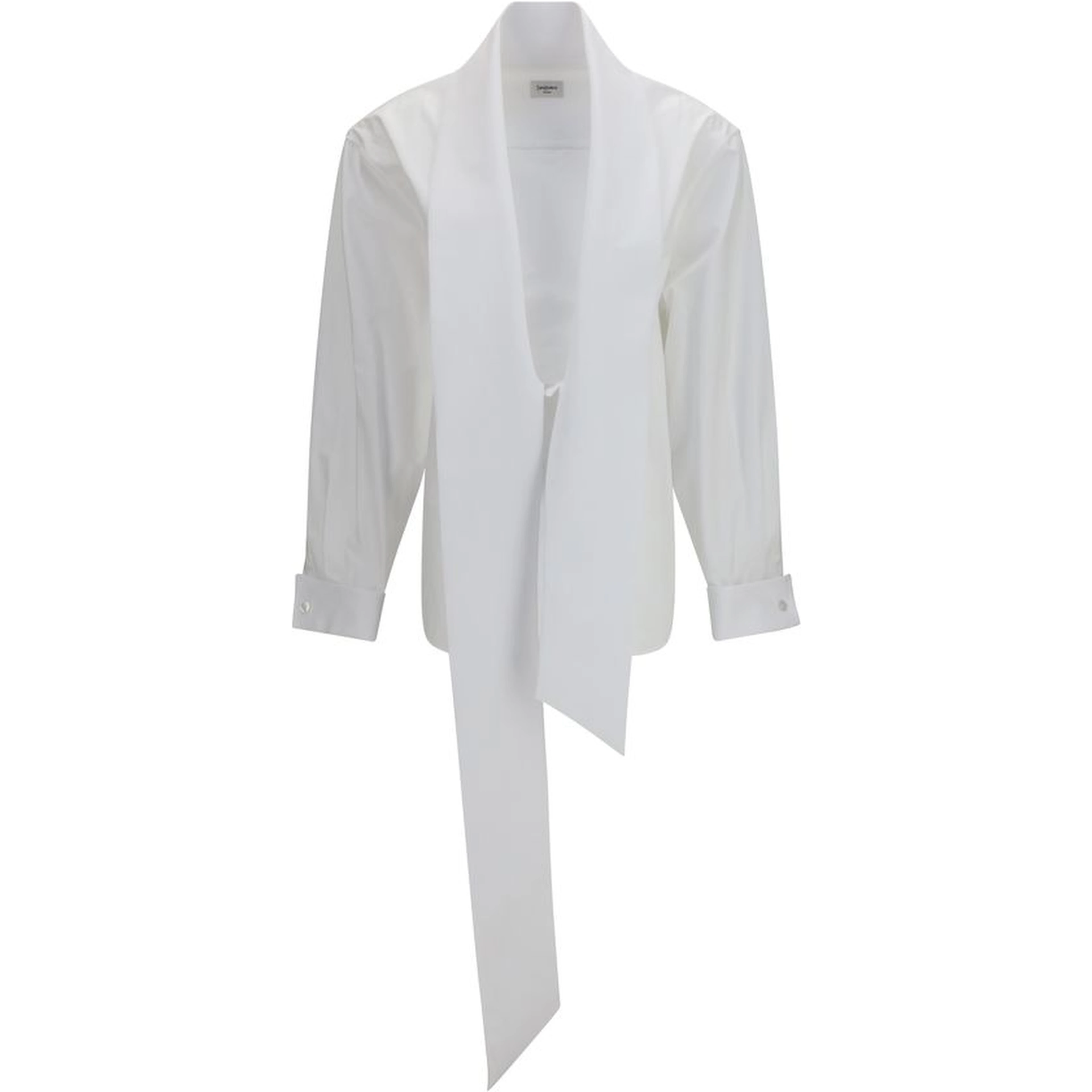 White Cotton Dress Shirt
