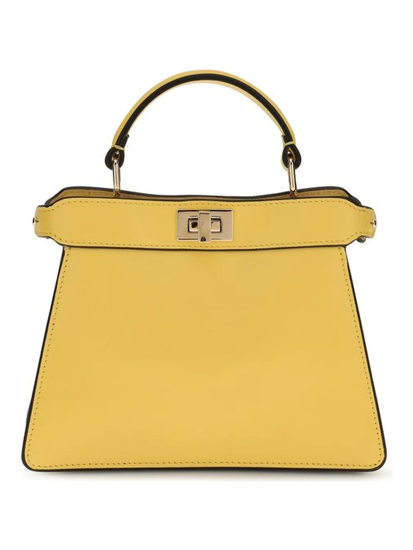 Bicolor Calf Leather Bos Taurus Handbag