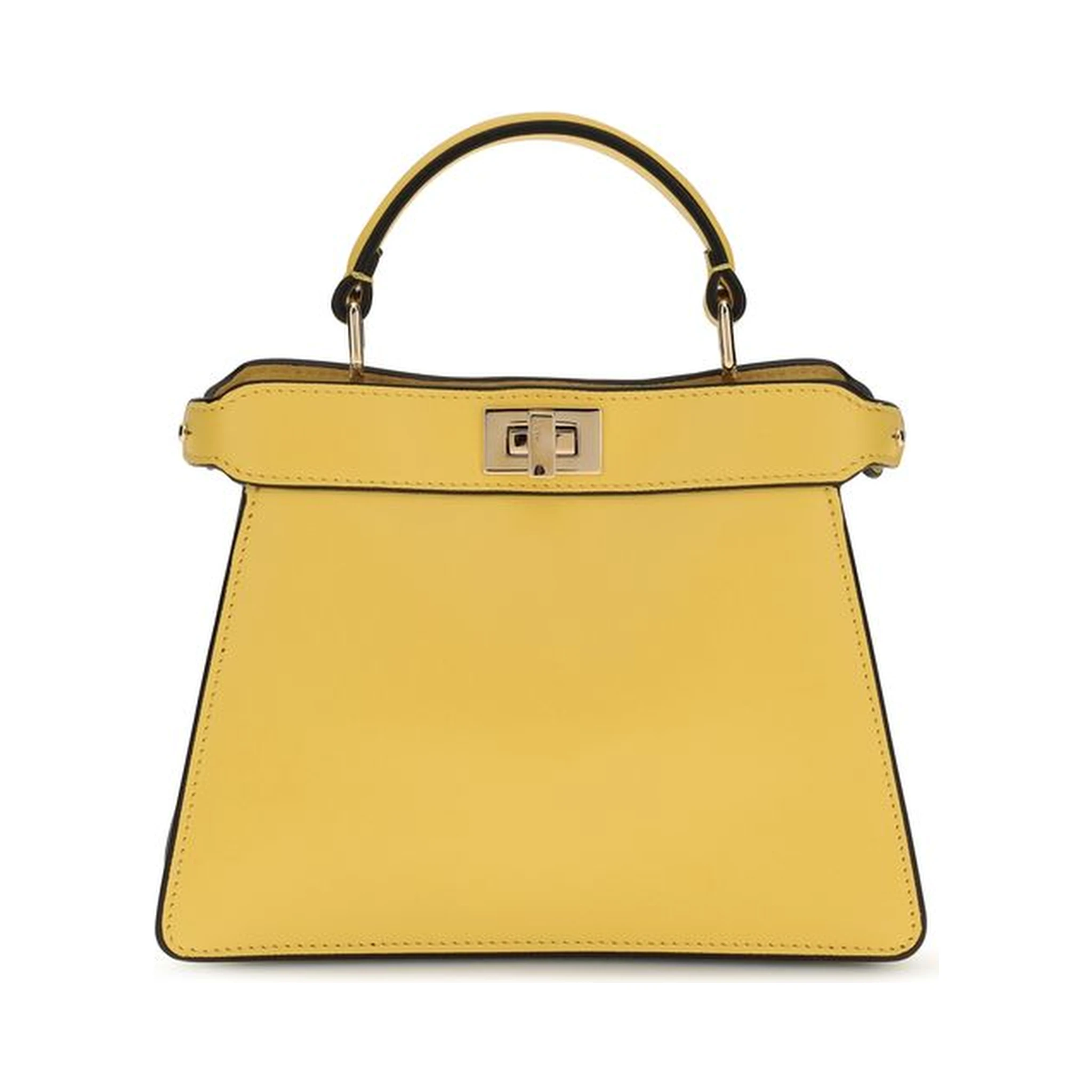 Bicolor Calf Leather Bos Taurus Handbag