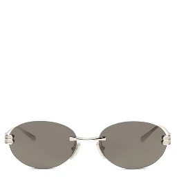 Silver Metal Sunglasses