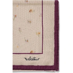 Beige Silk Scarf