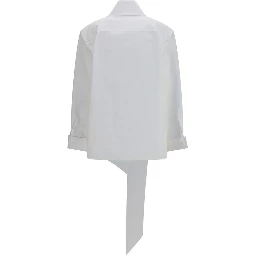 White Cotton Dress Shirt