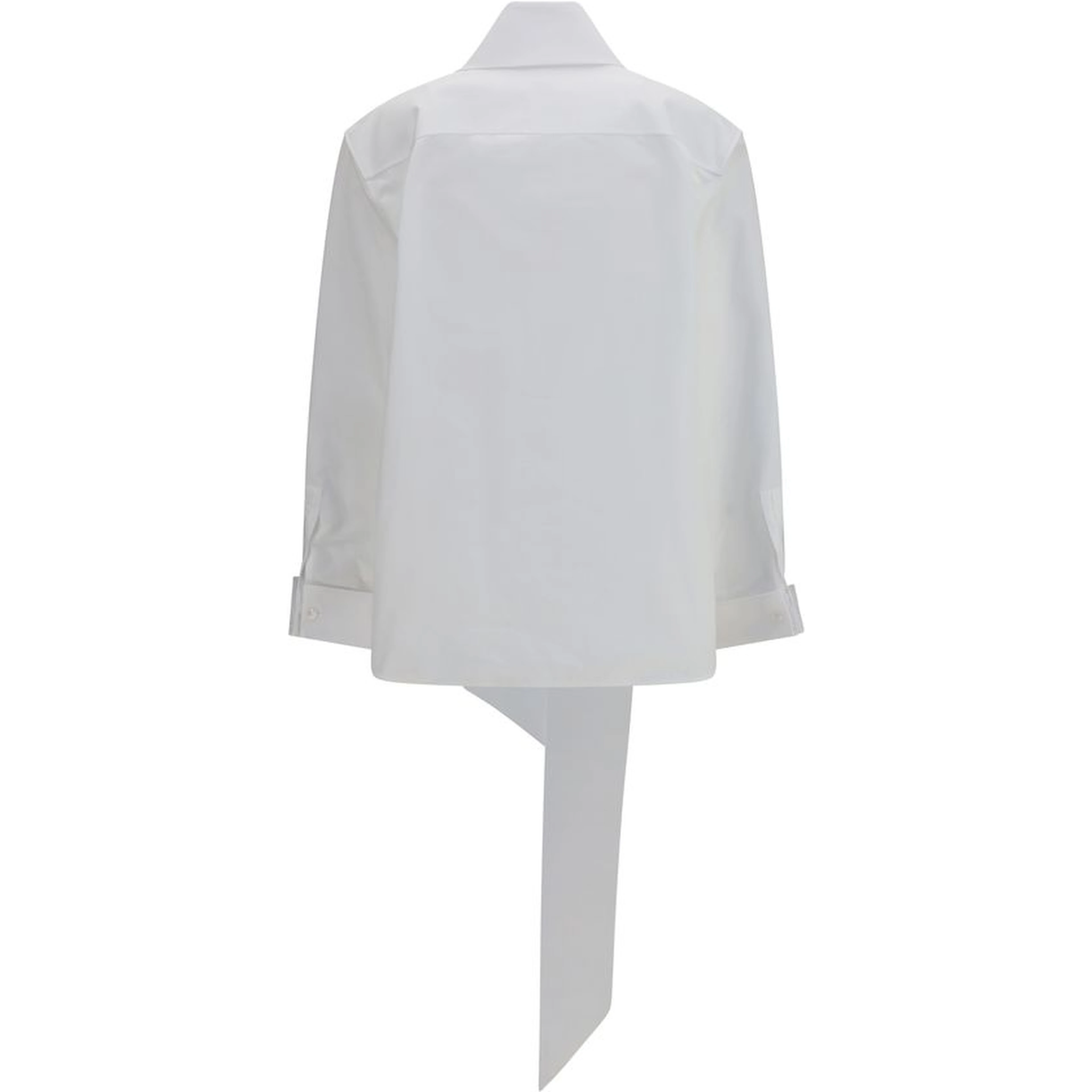 White Cotton Dress Shirt