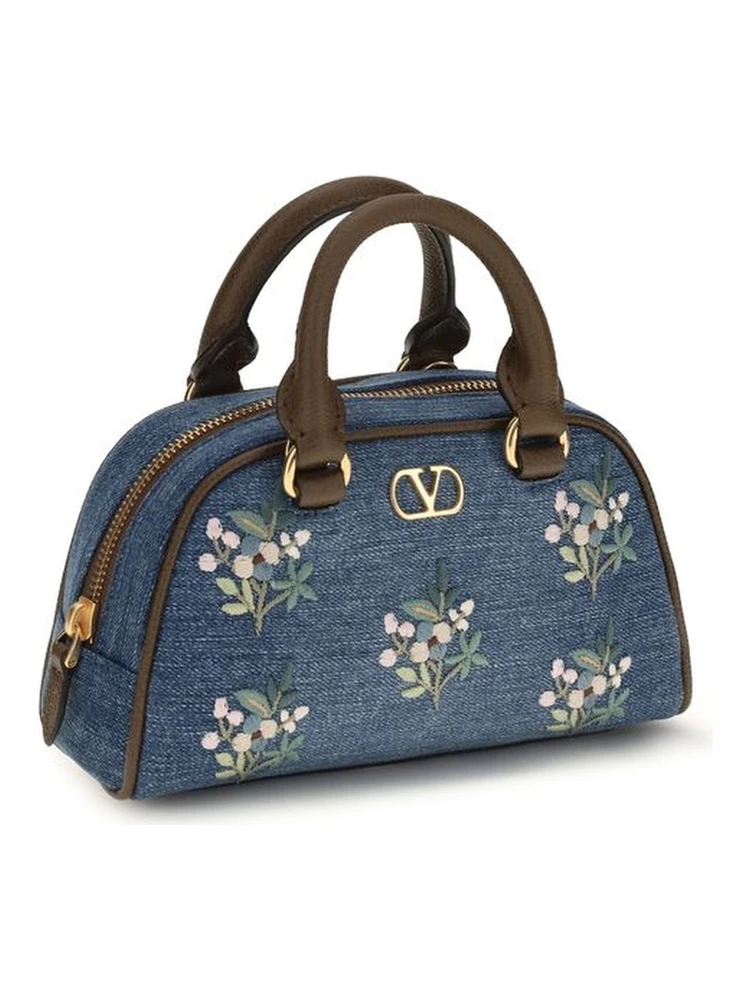 Blue Fabric Shoulder Bag alternative