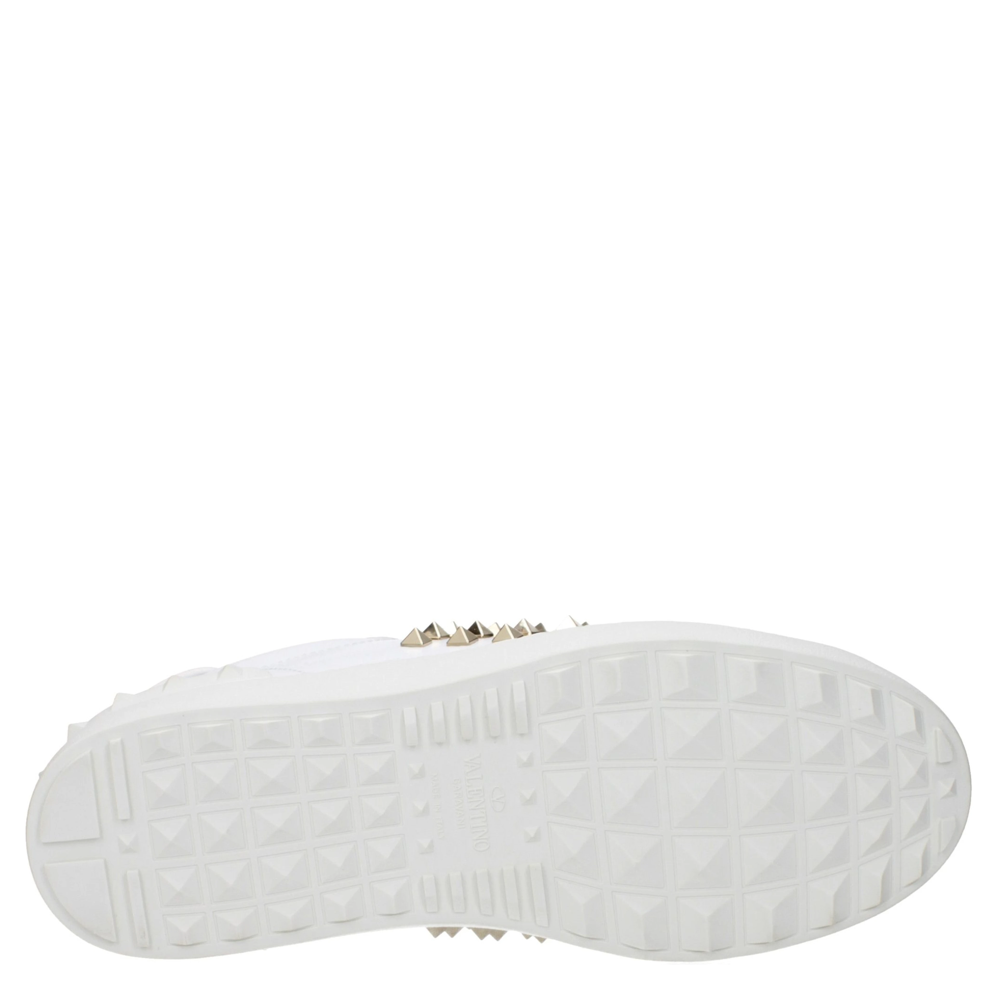 Blue Leather Low Top Sneakers