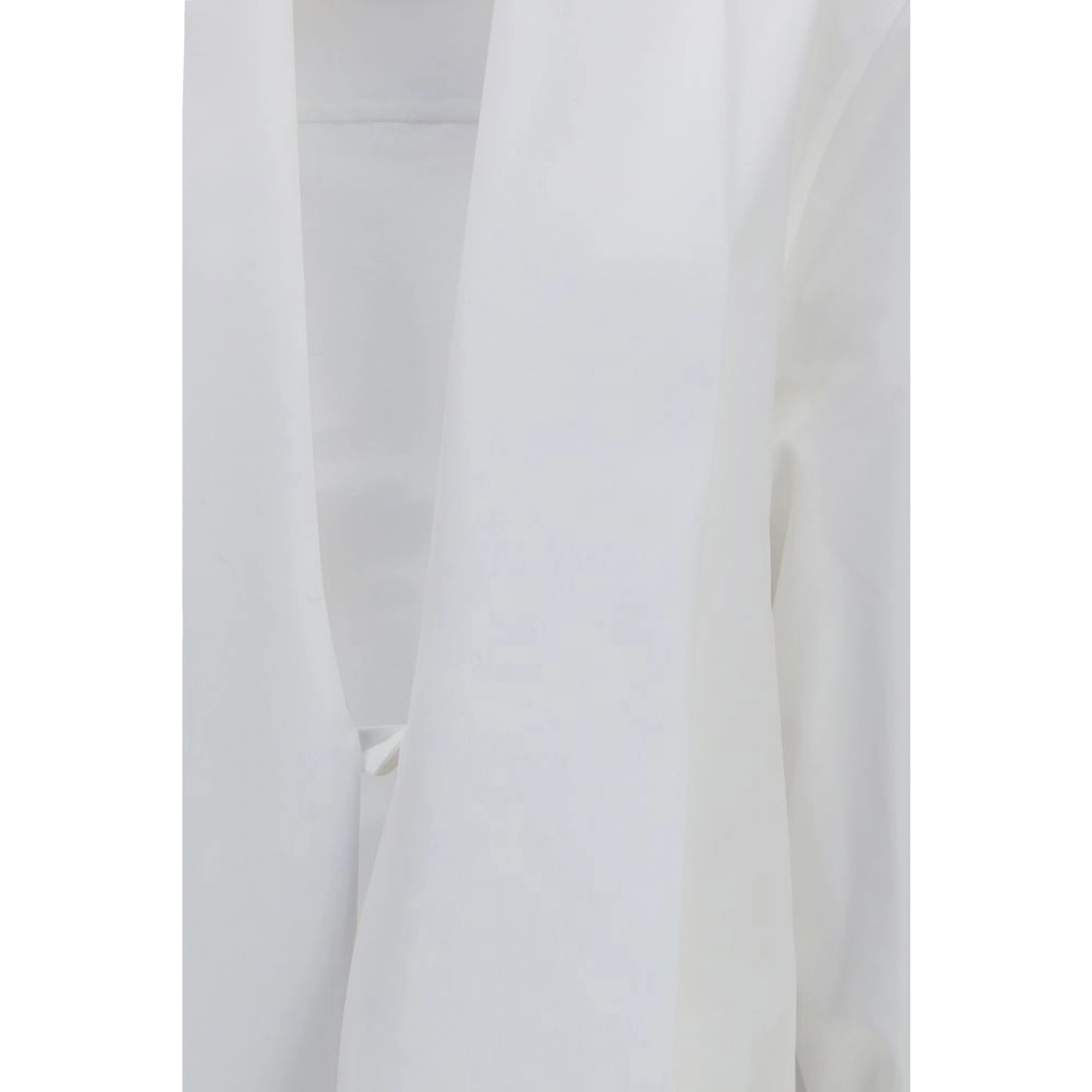 White Cotton Dress Shirt