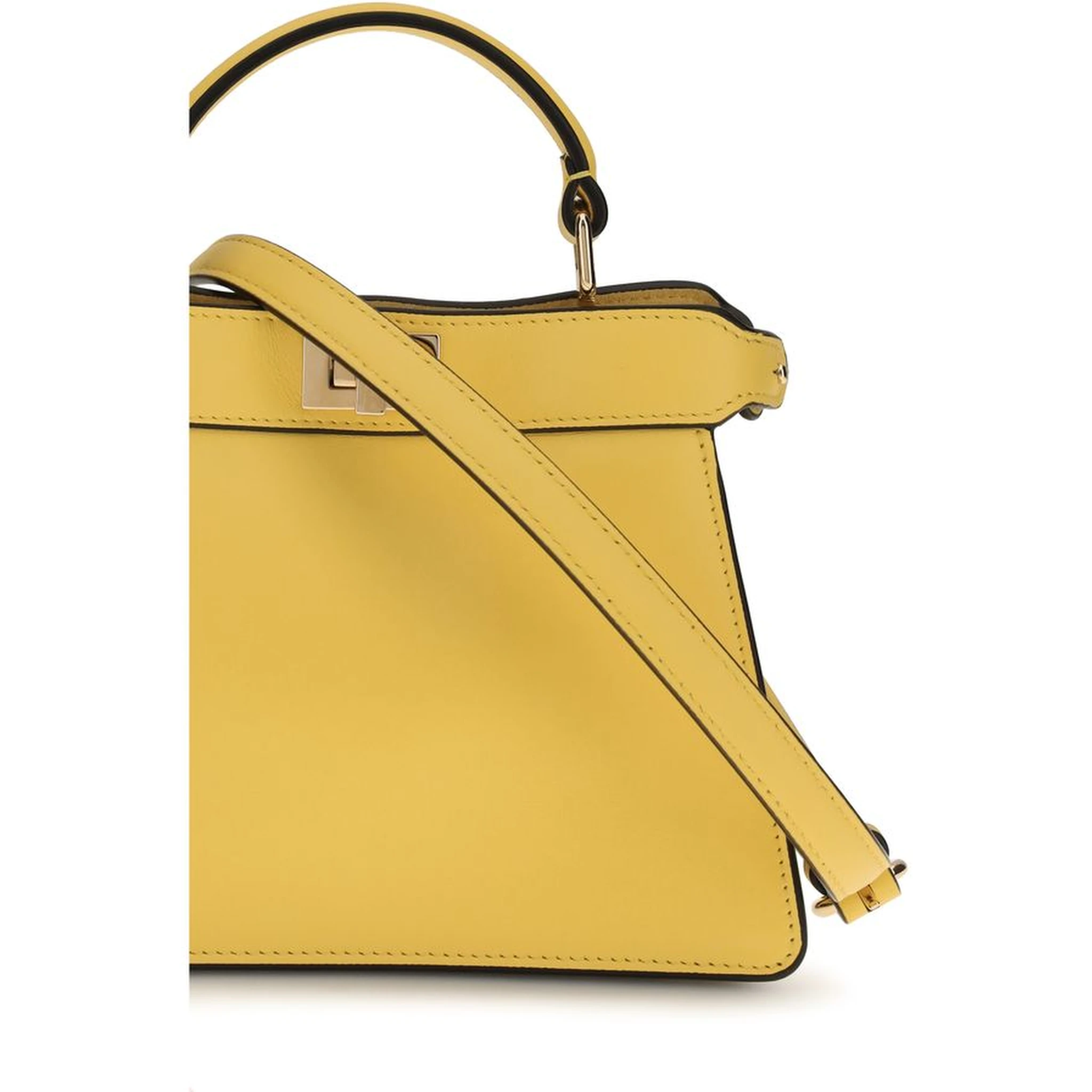 Bicolor Calf Leather Bos Taurus Handbag