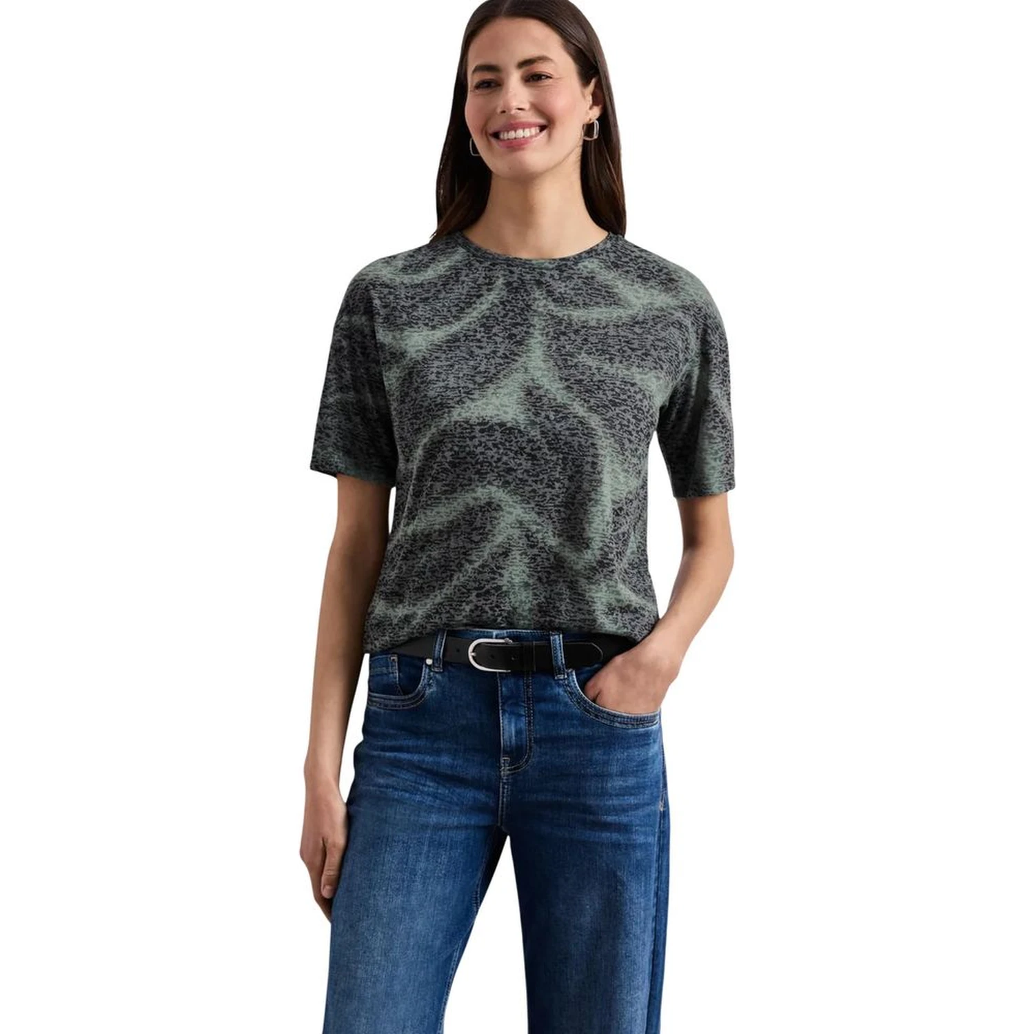 Bicolor Polyester T-Shirt