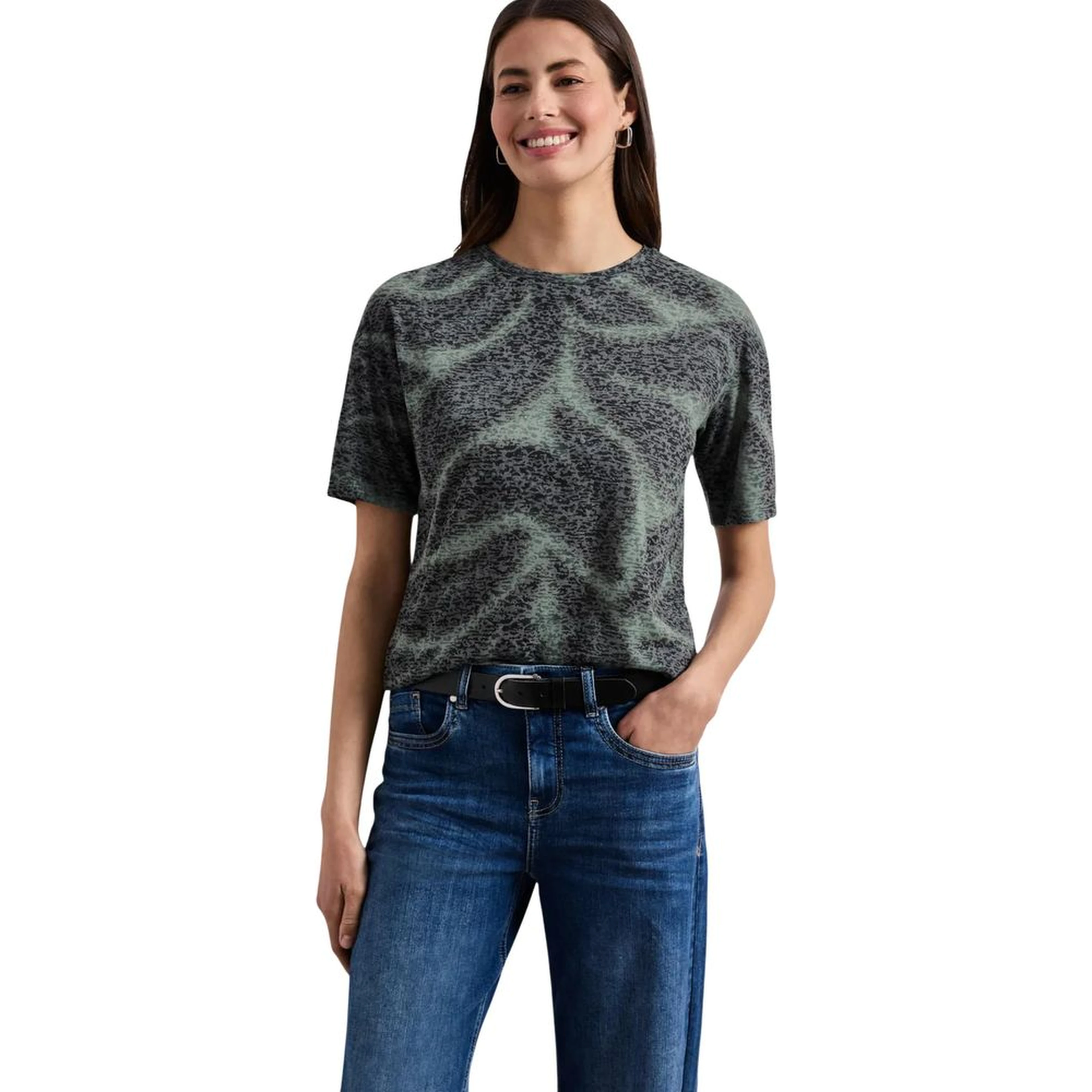 Bicolor Polyester T-Shirt
