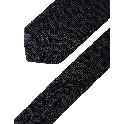 Dark Blue Solid 100% Silk Adjustable Men Necktie Tie