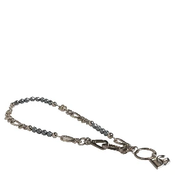 Silver Tone Chain Signature DG Logo Pendant Necklace
