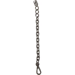 Silver Tone Heavy Chain Link Signature DG Logo Bracelet
