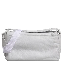 White Logo Plaque Crossbody Shoulder Borse Women Bag