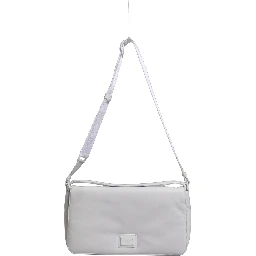 White Logo Plaque Crossbody Shoulder Borse Women Bag