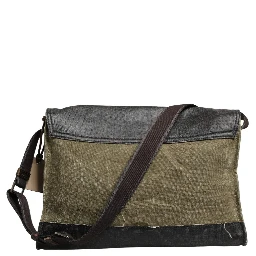 Military Green Two Tone Messenger Shoulder Borse Men Bag