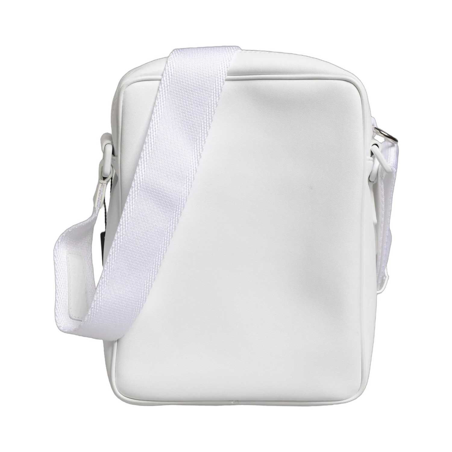 White Logo Plaque Crossbody Shoulder Borse Men Bag