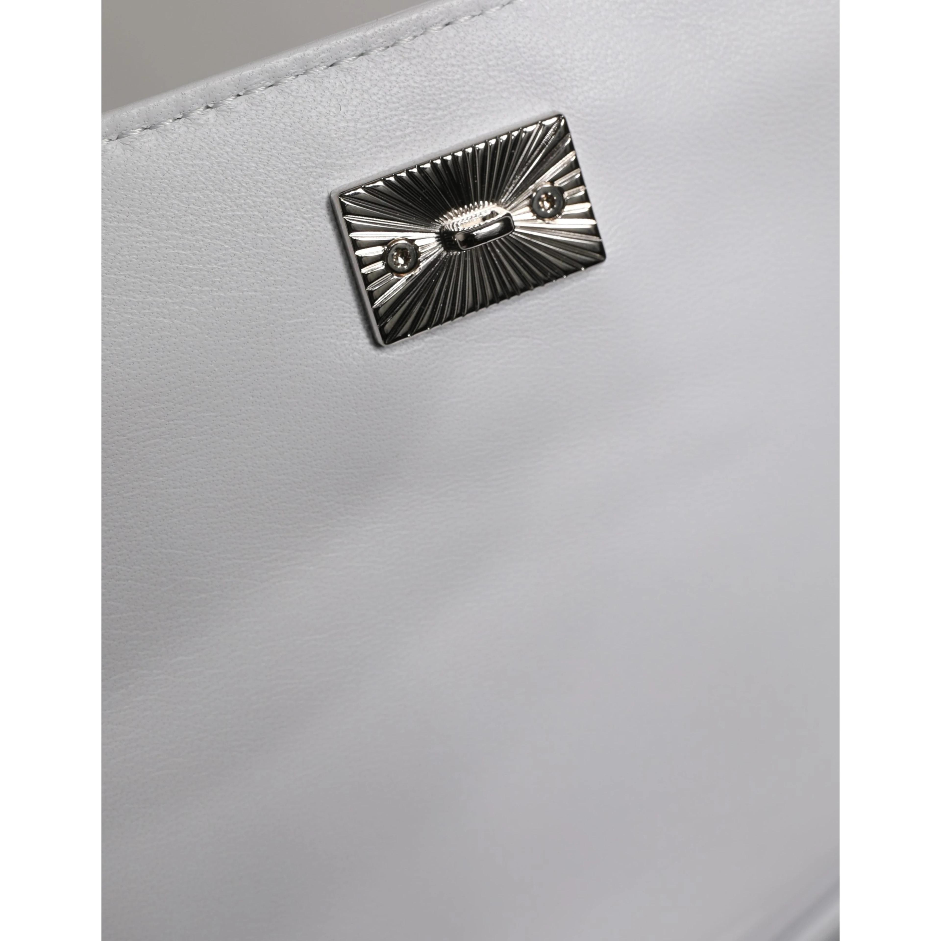 White Logo Plaque Crossbody Shoulder Borse Women Bag