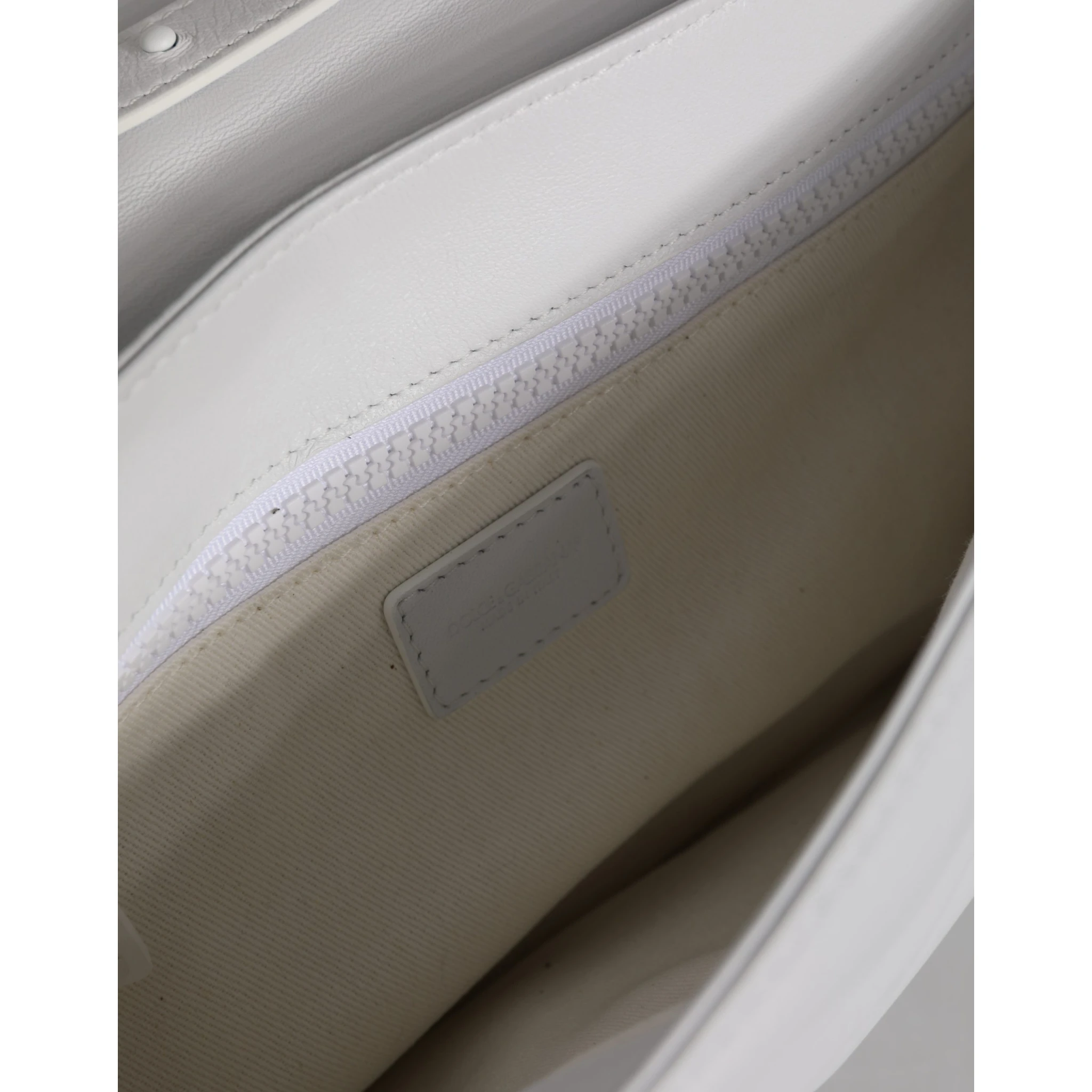 White Logo Plaque Crossbody Shoulder Borse Women Bag