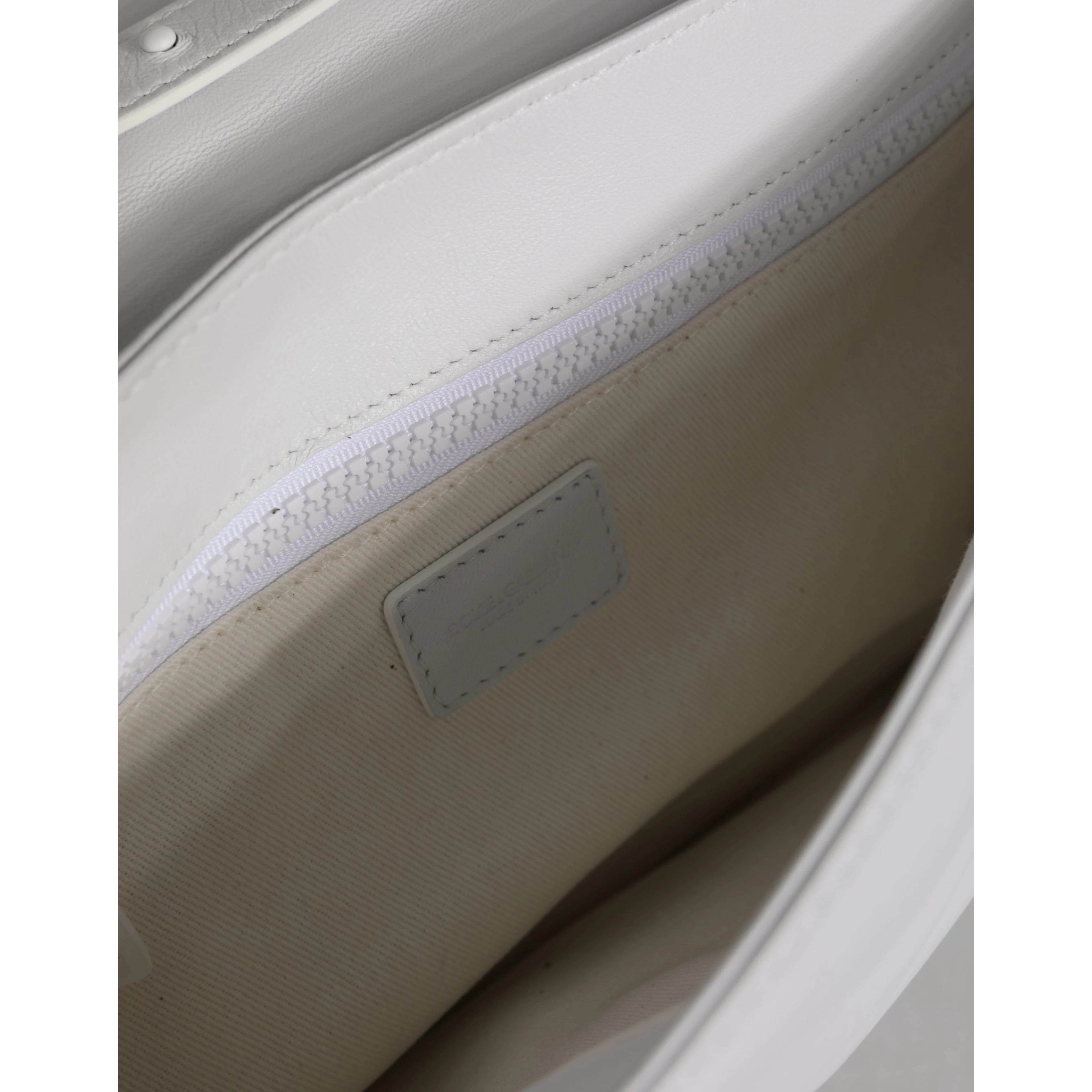 White Logo Plaque Crossbody Shoulder Borse Women Bag