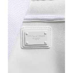 White Logo Plaque Crossbody Shoulder Borse Men Bag