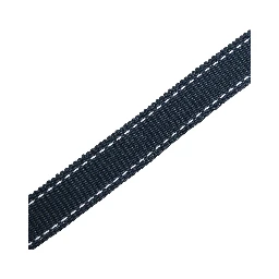 Blue Cotton Canvas DG Logo Metal Buckle Belt