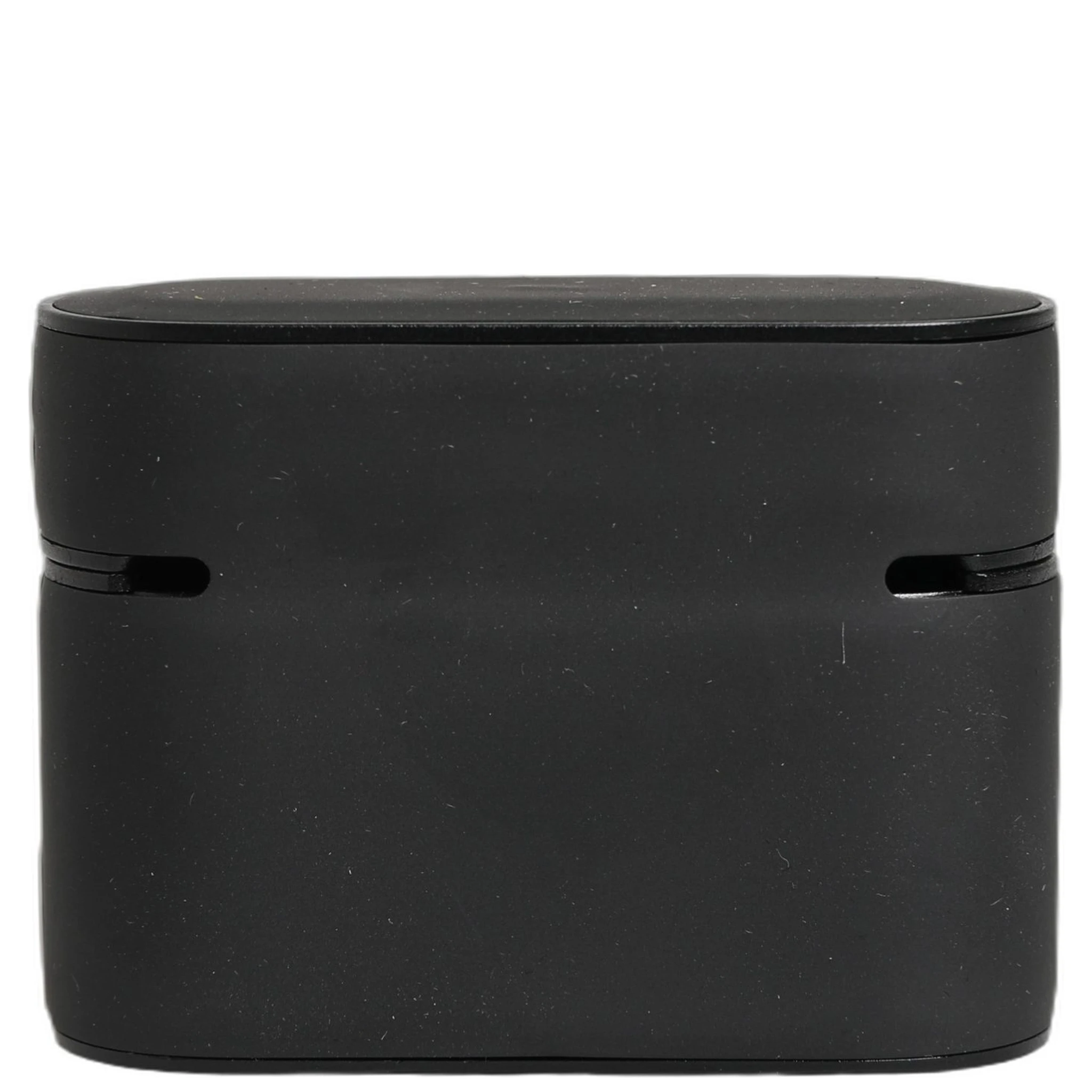 Case Black PVC Embossed Logo Flip Holder Women Airpods