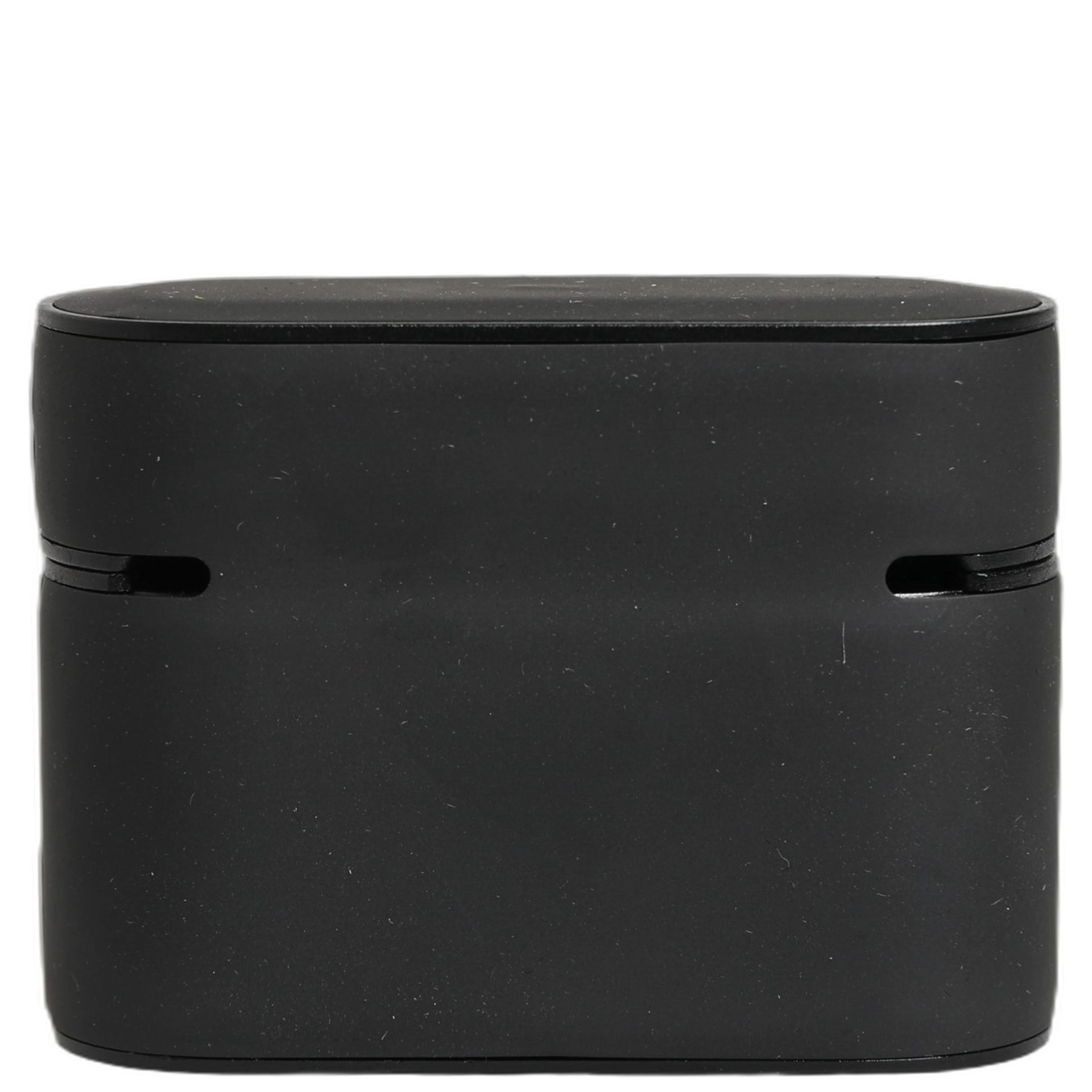 Case Black PVC Embossed Logo Flip Holder Women Airpods