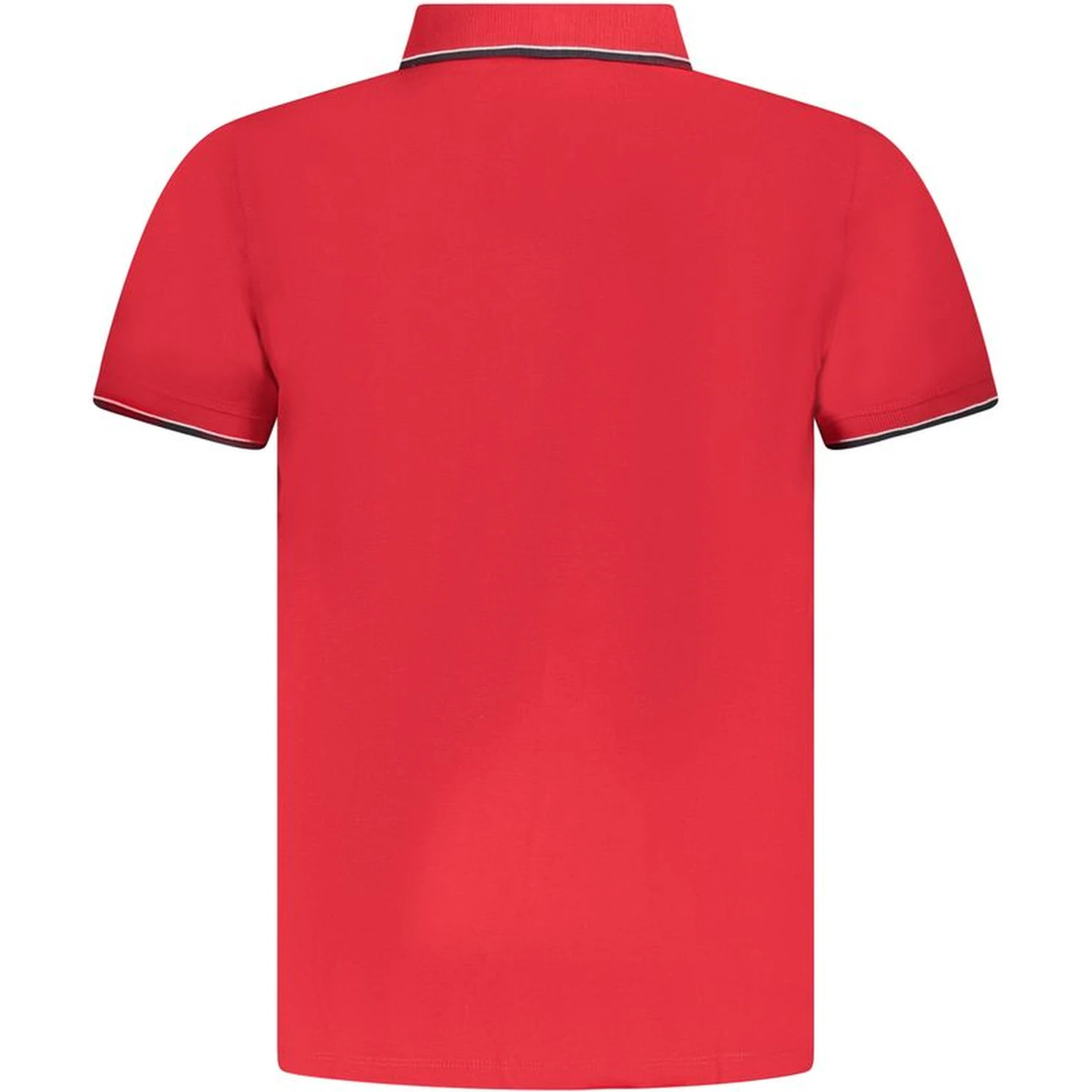 Red Cotton Men Polo