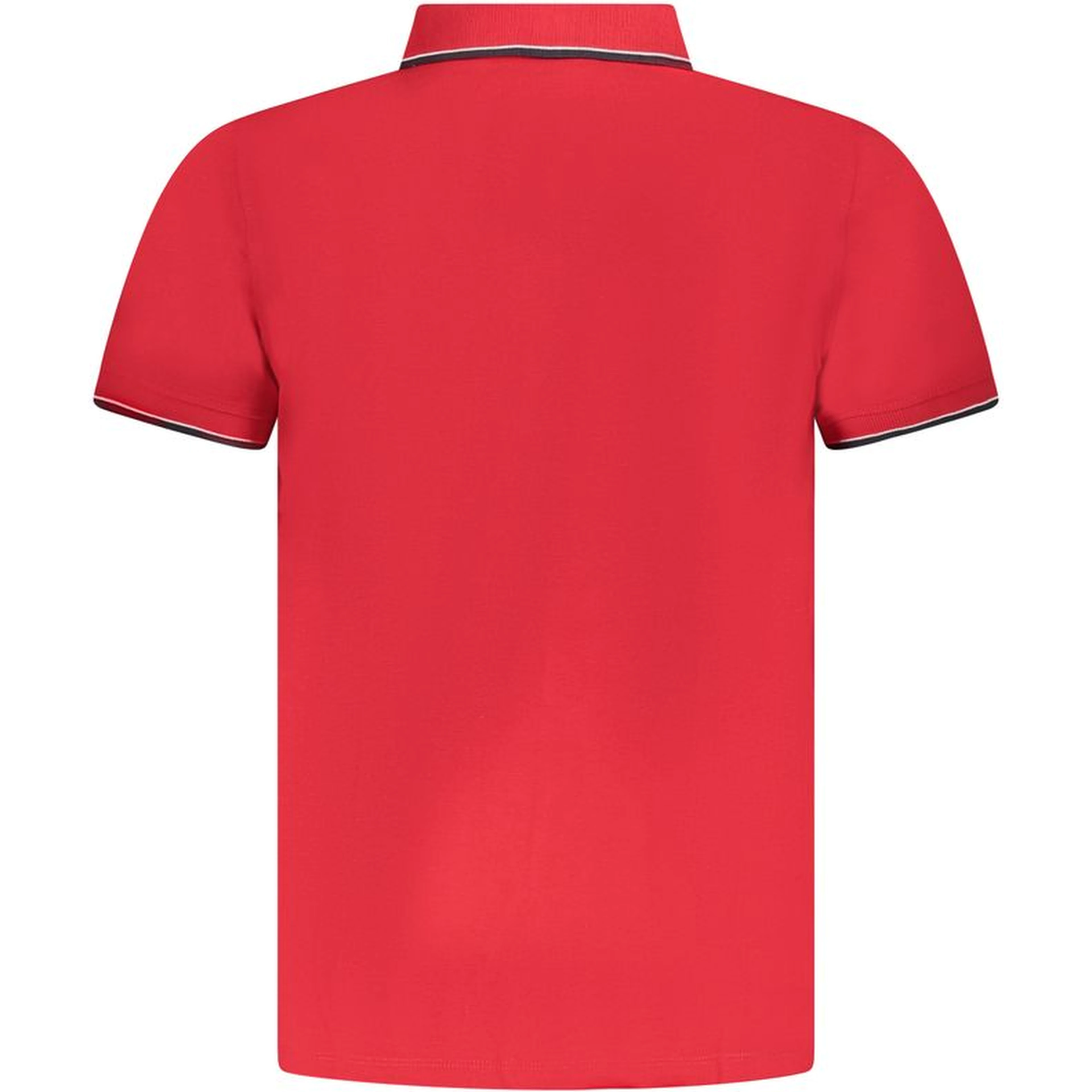 Red Cotton Men Polo