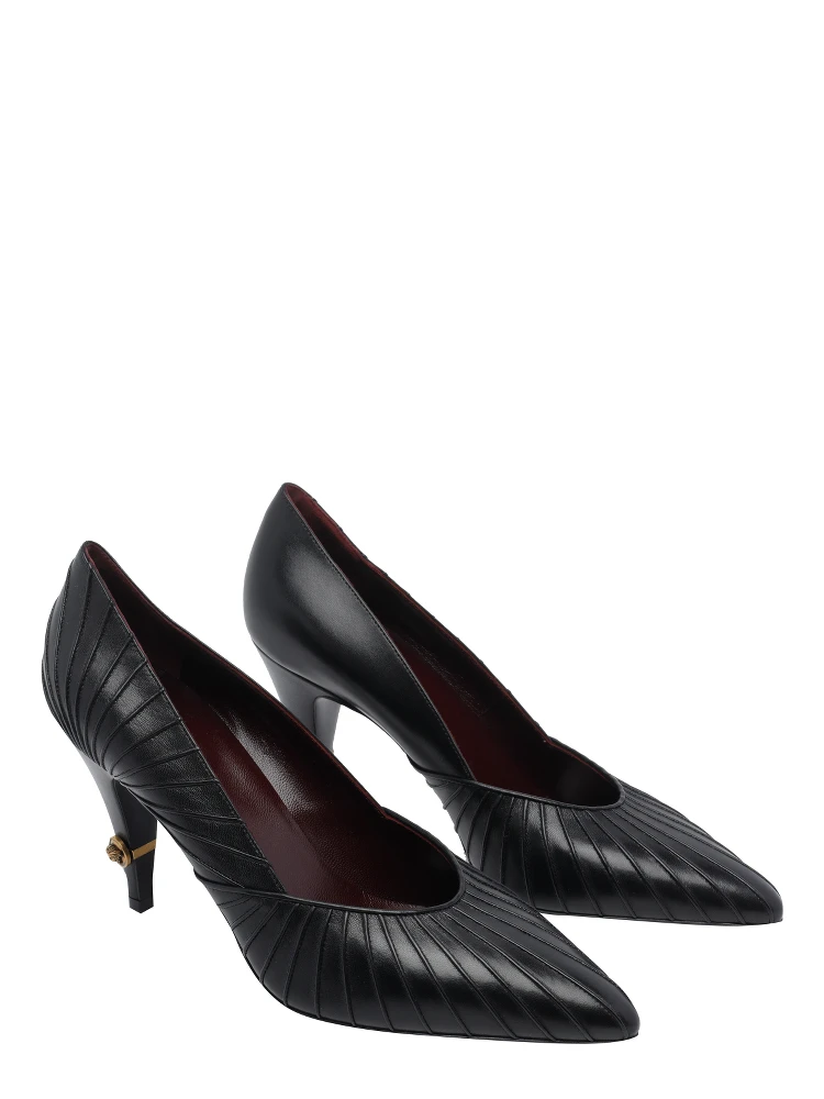 Versace With Heel Black gold alternative