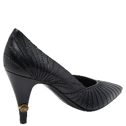 Versace With Heel Black gold