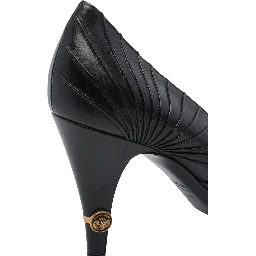 Versace With Heel Black gold