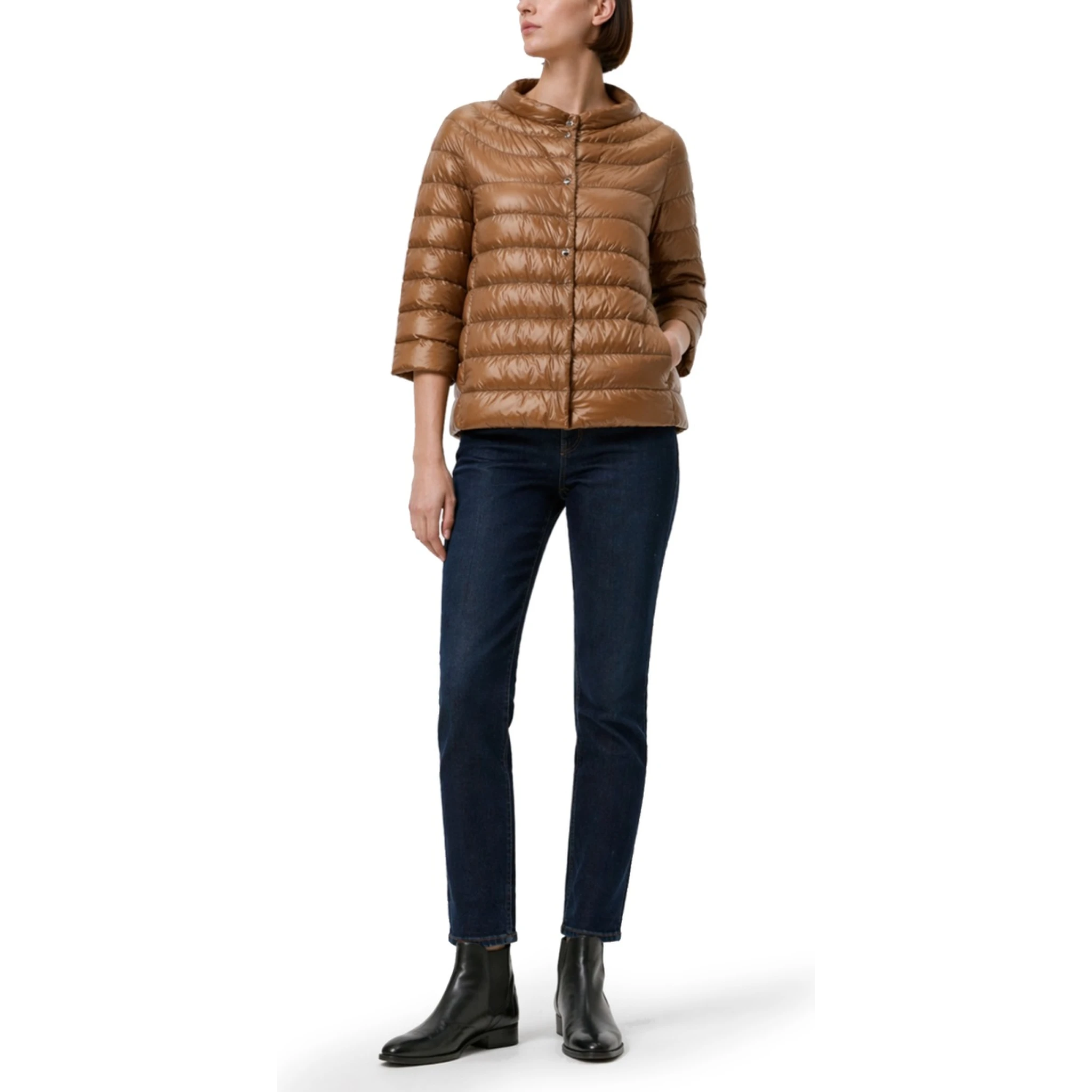CROPPED PADDED DOWN JACKET