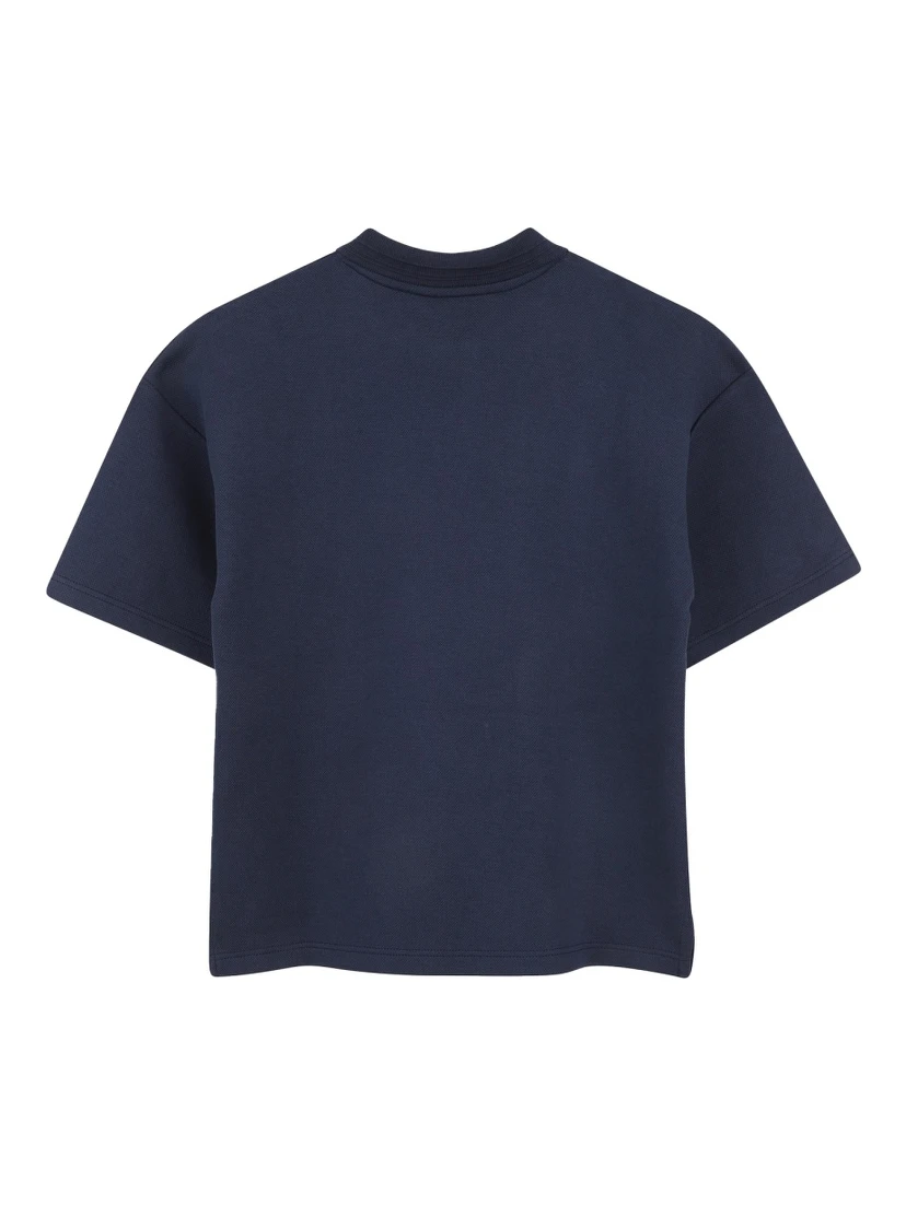POLO MANICHE CORTE CON LOGO