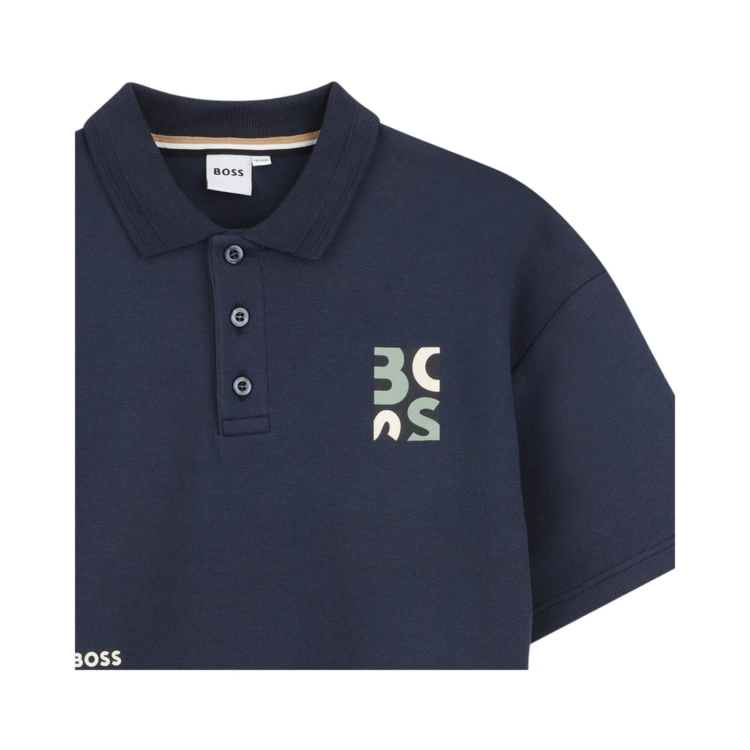 POLO MANICHE CORTE CON LOGO