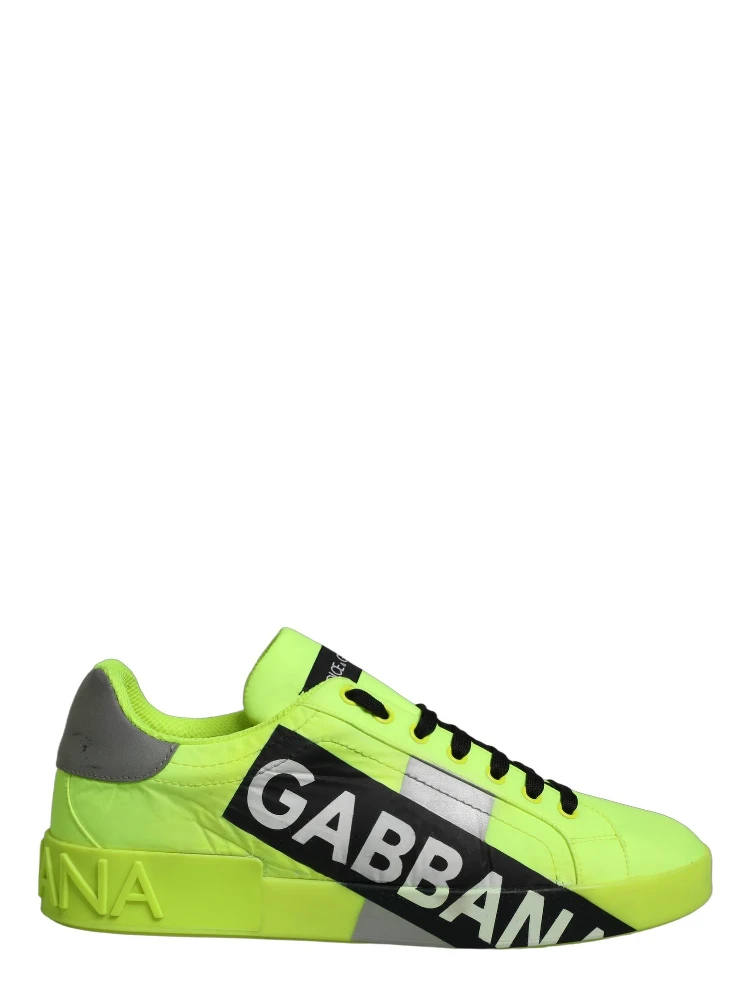 Green Logo Tape Low Top Portofino Sneakers Shoes alternative