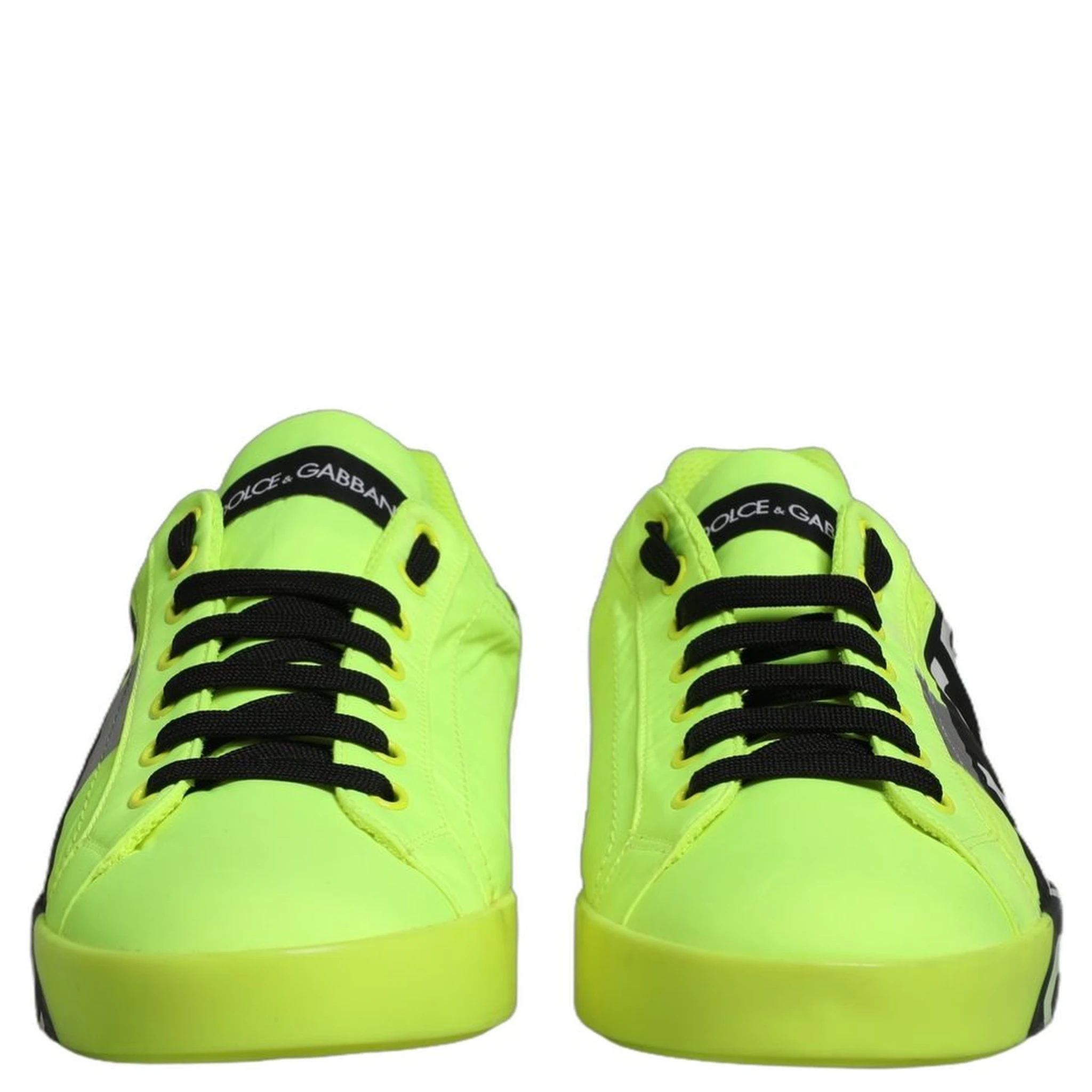 Green Logo Tape Low Top Portofino Sneakers Shoes