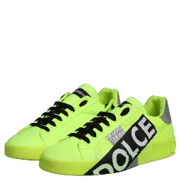 Green Logo Tape Low Top Portofino Sneakers Shoes