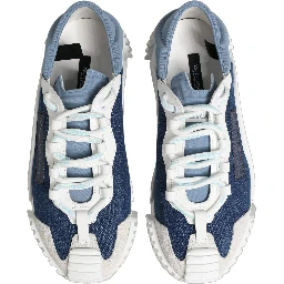 Blue White Low Top NS1 Sneakers Shoes